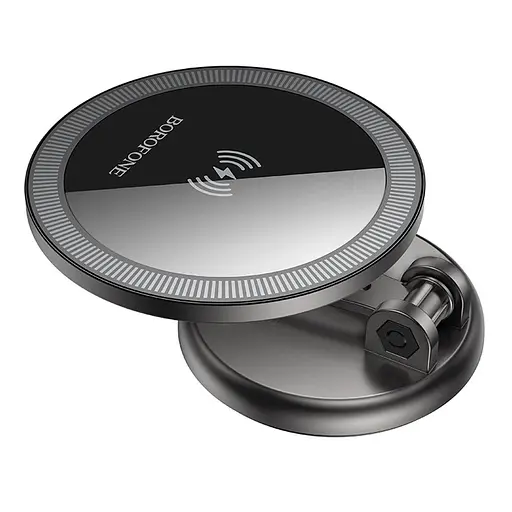 Автотримач Borofone BH218 Magnetic Wireless 15W для смартфона - фото 3