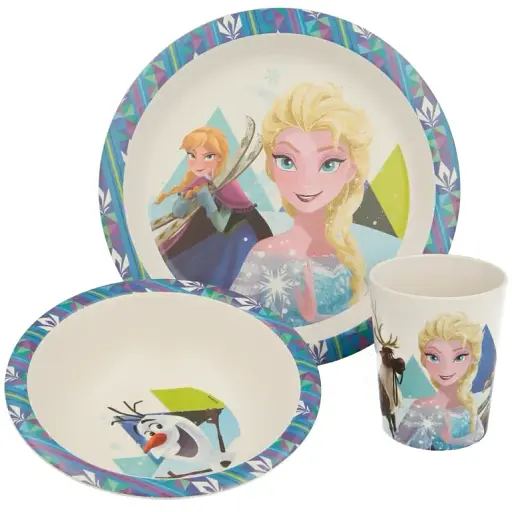 Набір посуду Stor Frozen Best of Disney 3 предмети (Stor-01335)