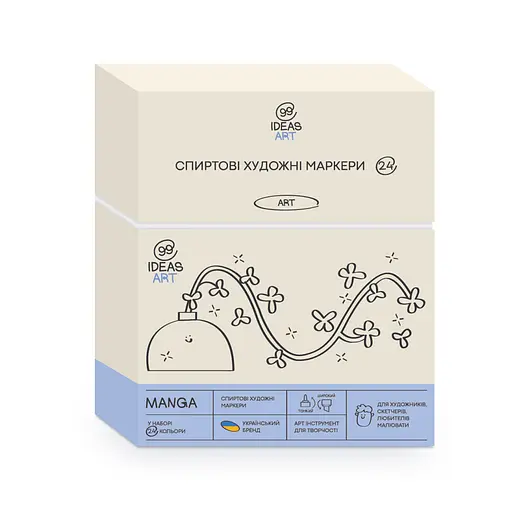 Набор маркеров Manga, 24 шт.