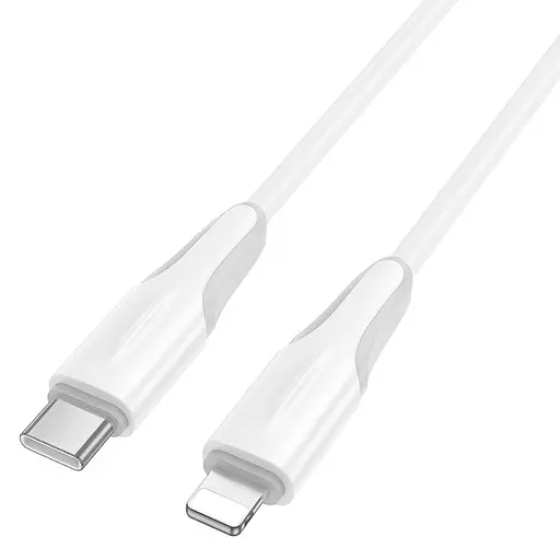 Дата кабель Borofone BX119 New Type-C to Lightning 27W (1m) White - фото 3