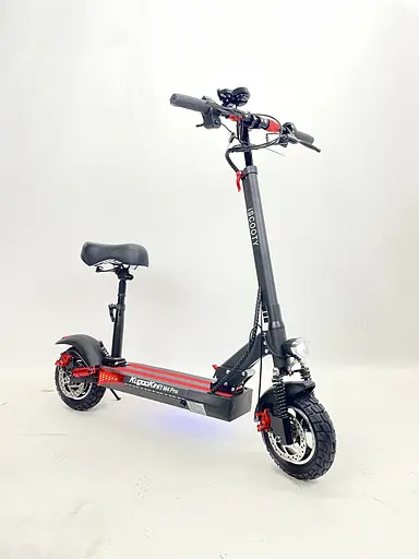 Электросамокат с сиденьем KugooKirin M4 PRO (1500W, 48V, 21Ah) вольтметр  - фото 3