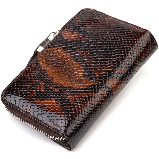 Жіночий шкіряний гаманець Canpellini 9.5х15.5х2.5 см acs0025529 - фото 2