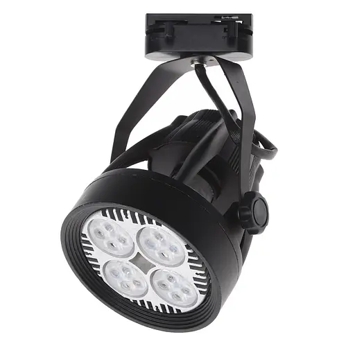 Светильник трековый поворотный KW-9 E27 BK Brille YL1544