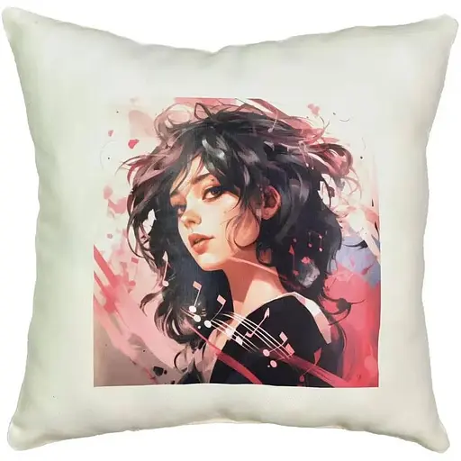 Подушка из микровелюра «Ритм души» Strateg 60724 Молочный - фото 1