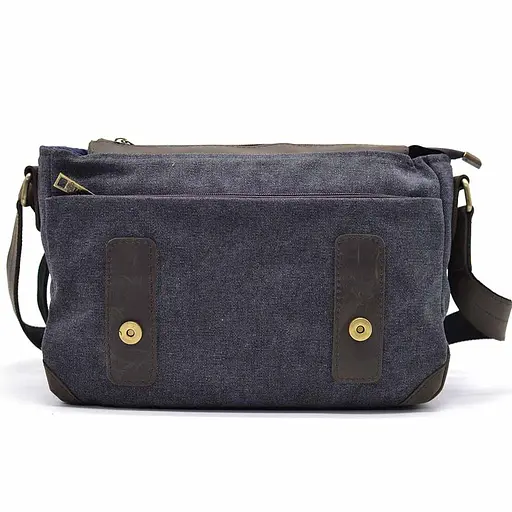 Чоловіча шкіряна сумка через плече TARWA 33х22х8 см sum0025818 - фото 6