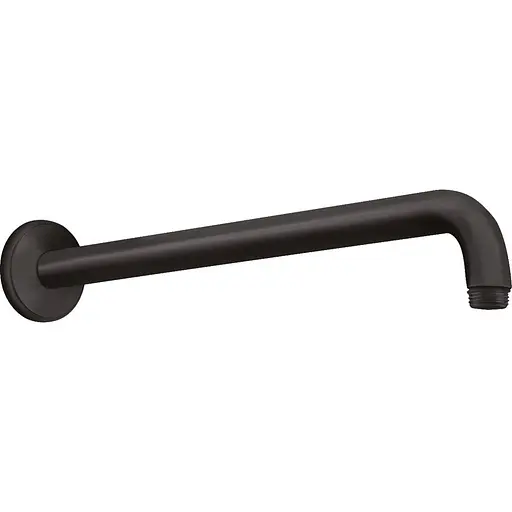 Кронштейн для верхнего душа Hansgrohe 389 мм Matt Black 27413670 Черный матовый - фото 1