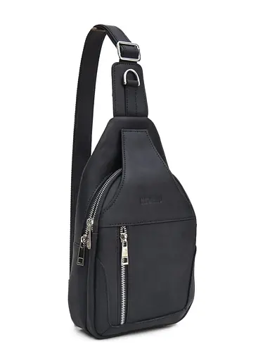 Чоловіча шкіряна сумка через плече Newery sum0026695 - фото 1