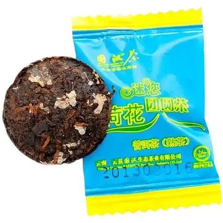 Шу пуер Лотос - 10 шт.