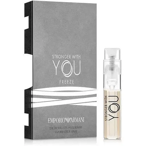 Туалетна вода Giorgio Armani Emporio Armani Stronger With You Freeze 1.2 мл - фото 1