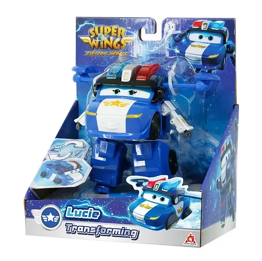 Ігрова фігурка-трансформер Super Wings Transforming Люсі (Lucie) 12.5 см (EU780235) - фото 8