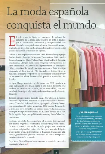 Descubre. La moda (A2) - фото 5