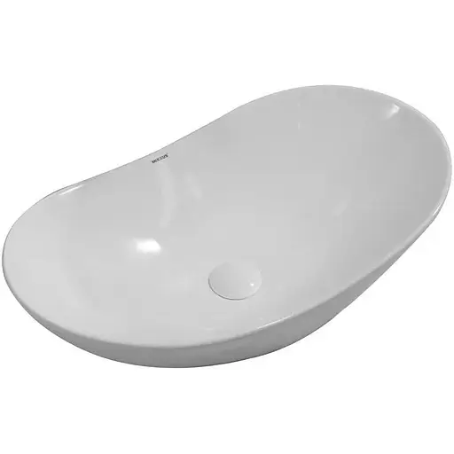 Умивальник накладний Mixxus Premium Wave-0105 620x360x160 мм MP6555, Білий - фото 1