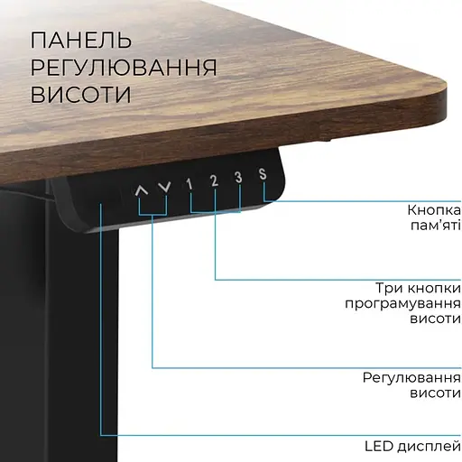 Компьютерный игровой стол OfficePro ODE1670DW [140168] - фото 5