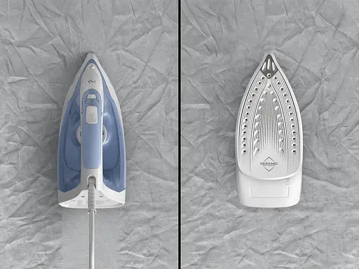 Tefal Утюг Virtuo 30, 2000Вт, 240мл, паровой удар -120гр, постоянный пар - 27гр, керам. подошва, бело-голубой - фото 4