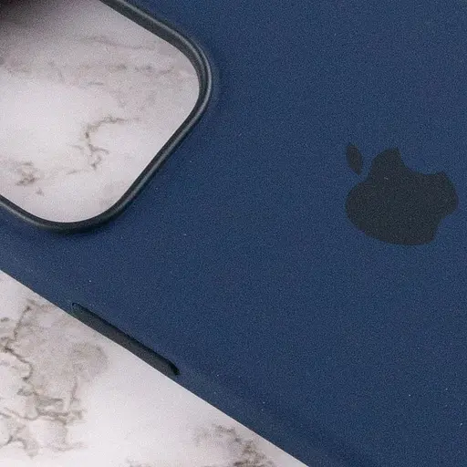 Чохол Epik Silicone case AAA with Magsafe and Animation для Apple iPhone 13 Pro 6.1 Синій/Abyss Blue - фото 6