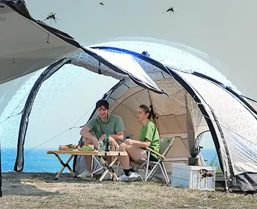 Портативный фумигатор отпугиватель насекомых Flextrail для кемпинга на 2 пластины - фото 7