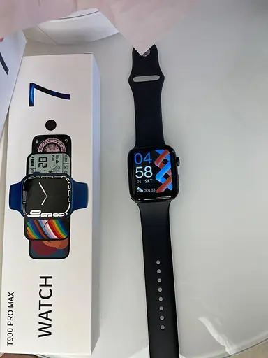 Розумний годинник Smart T900 Pro Max (Lux) чорний - фото 3