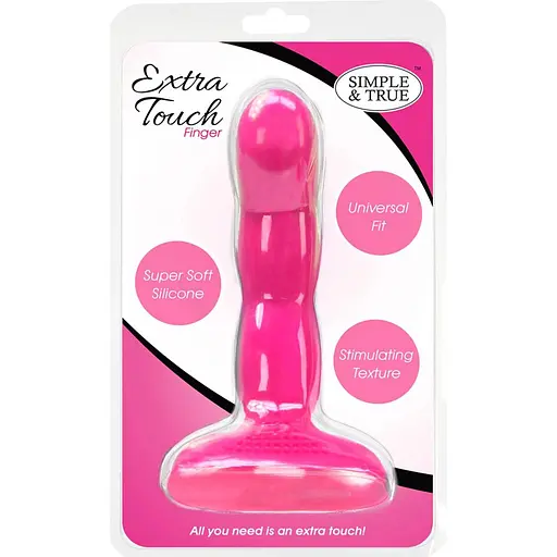 Насадка на палець Simple&True Extra Touch Finger Dong Pink - фото 6