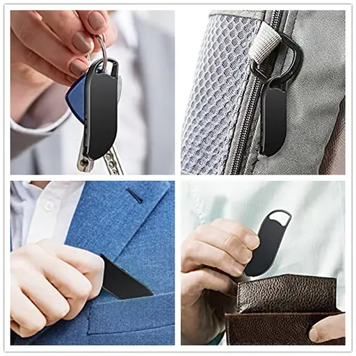 Міні диктофон брелок з активацією голосом Nectronix V11, 32 Гб пам'яті, 25 годин запису, чорний (100830-32) - фото 8