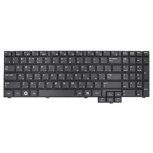 Клавиатура для ноутбука SAMSUNG E352 черный, черный фрейм