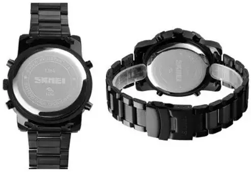 Класичний годинник Skmei 1389 чорні - фото 8