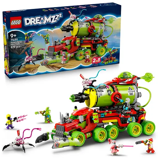 Конструктор LEGO DREAMZzz Грузовик Матео с аэрозольной краской 929 деталей (71499) - фото 4