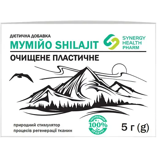 Дієтична добавка Муміє очищене пластичне 5 г - фото 1