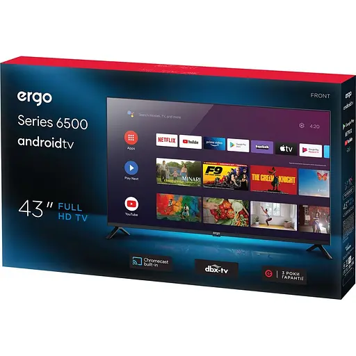 Телевізор Ergo 43GFS6500 43" LED FullHD (43GFS6500) [125171] - фото 8