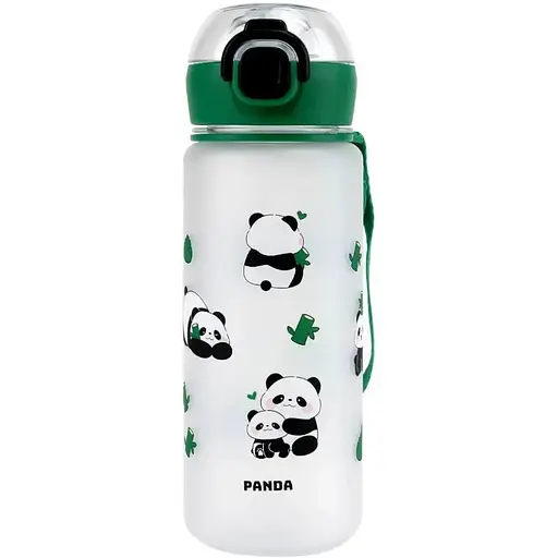 Пляшка для води Panda Bottle 480 Elisey мл Зелений (9218-006)