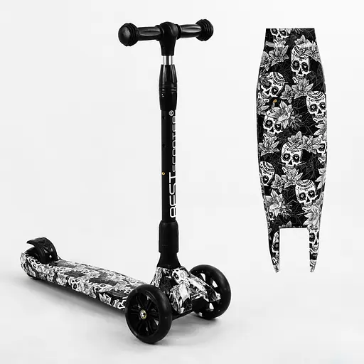 Самокат Best Scooter 62х16х29 см Різнобарвний 000231623 - фото 2
