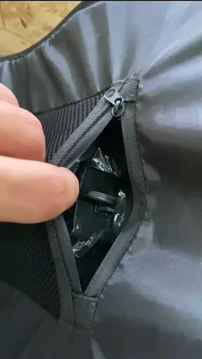 Рюкзак для металлоискателя и лопаты, ткань - оксворд 600d (Хаки) - фото 2