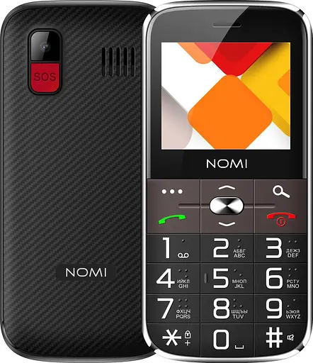 Телефон Nomi i220 Black UA UCRF - фото 6