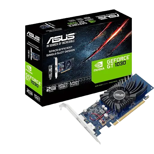 Відеокарта GeForce GT 1030 2GB Asus Low Profile (GT1030-2G-BRK)