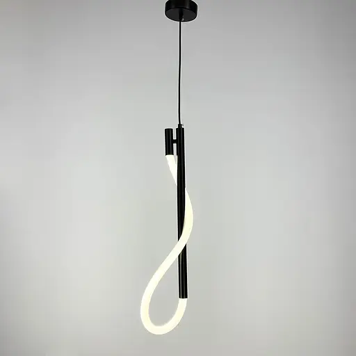 Черный подвес с гибкой LED лентой в корпусе 60 см Ст. CU 22/600 BK | Line F - фото 1