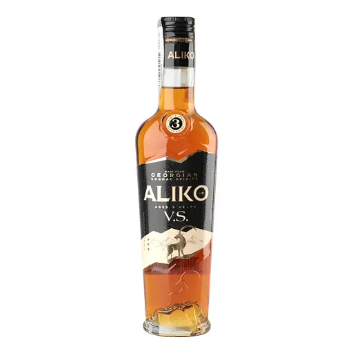 Коньяк Украины Aliko 3 звезды C&W 40% 0.25 л - фото 2