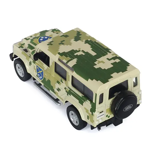 Автомодель серії "Шеврони Героїв" Land Rover Defender "Схід" TechnoDrive 250396UM - фото 5