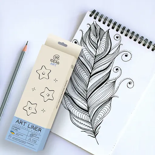 Набір кольорових лінерів, 12 кольорів, 12 set Charming colors, IDEA10-AL12CHARM, 99IDEAS - фото 3