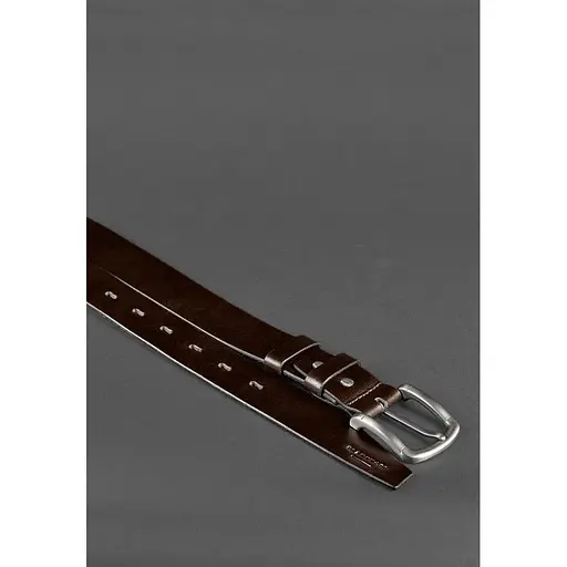 Мужской ремень BlankNot 40 мм коричневый - фото 3