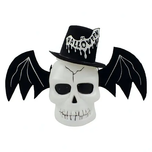 Декор Череп с крыльями светящийся - фото 1