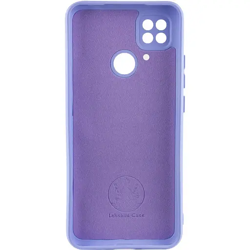 Чохол Silicone Cover Lakshmi Full Camera (A) для Xiaomi Poco C40 Бузковий / Dasheen - фото 2