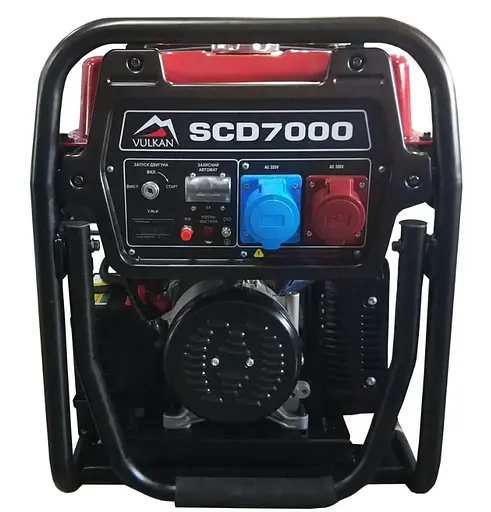 Генератор дизельний Vulkan 5.0 кВт SCD7000TЕ - фото 2