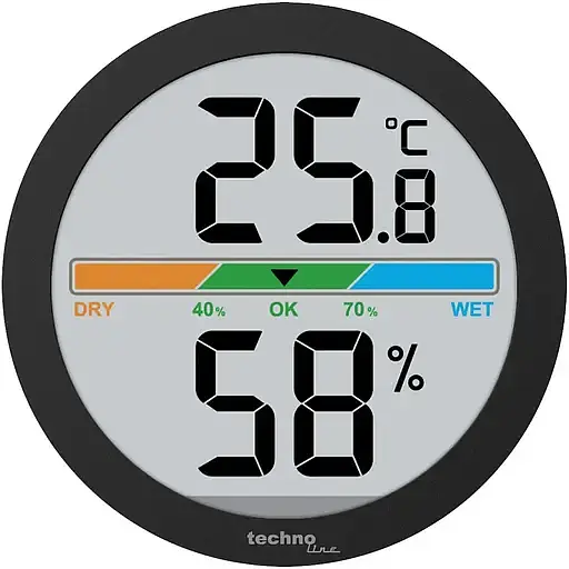 Термогігрометр Technoline WS9418 Black (WS9418) - фото 1