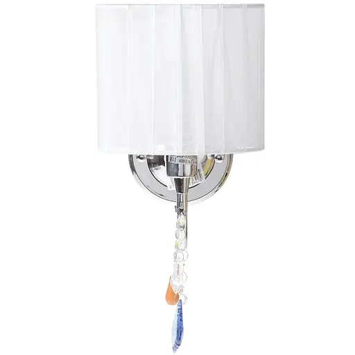 Бра Brille BL-093W/1 з абажуром настінне накладне з вимикачем - фото 3