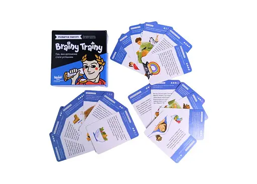 Настольная игра Brainy Trainy Brainy Trainy Развитие памяти (укр.) (УКР059) - фото 6
