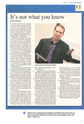 Market Leader. Advanced Flexi Course Book 1 + DVD + CD Pack (3rd Edition) - фото 9