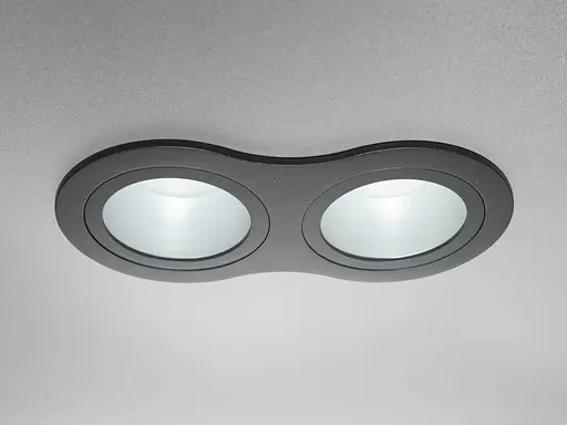 Шедевральний, ергономічний точковий світильник серія "Аluminium" на дві ла. - фото 2