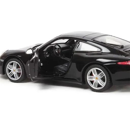 Машинка Rastar PORSCHE 911 CARRERA S 1:24 черный 56200 - фото 6