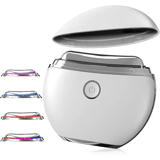 Robofun Массажер для лица Gua Sha Electric с 4 режимами, нагреванием и вибрацией