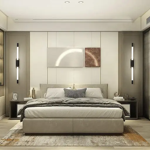 Настінний світильник Phobos у чорному корпусі 80 см Арт. WB 5/800 BK Line F - фото 1