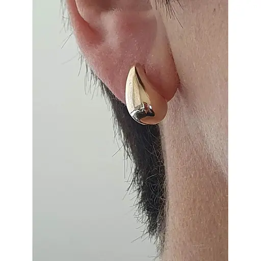 Золотые серьги-пуссеты Вселенная. 22715800 - фото 2